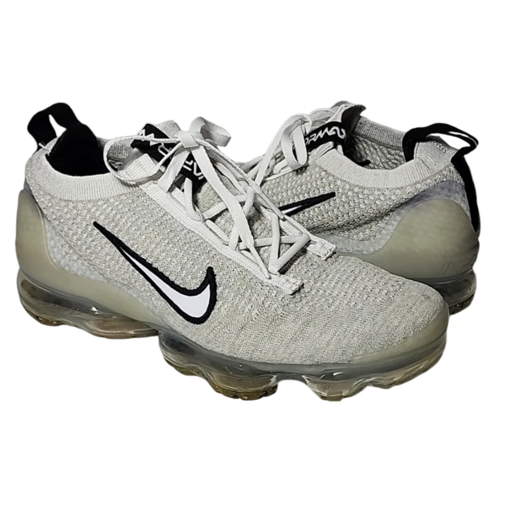 Nike Vapormax Flyknit White‎ Boys Kids Unisex Sneakers DB1550-100 Size 7Y